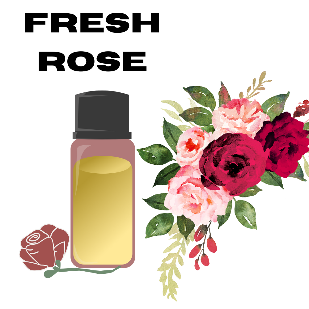 Fresh Rose Attar | Long-Lasting Non-Alcoholic Rose Perfume Oil by SOK Fragrance
